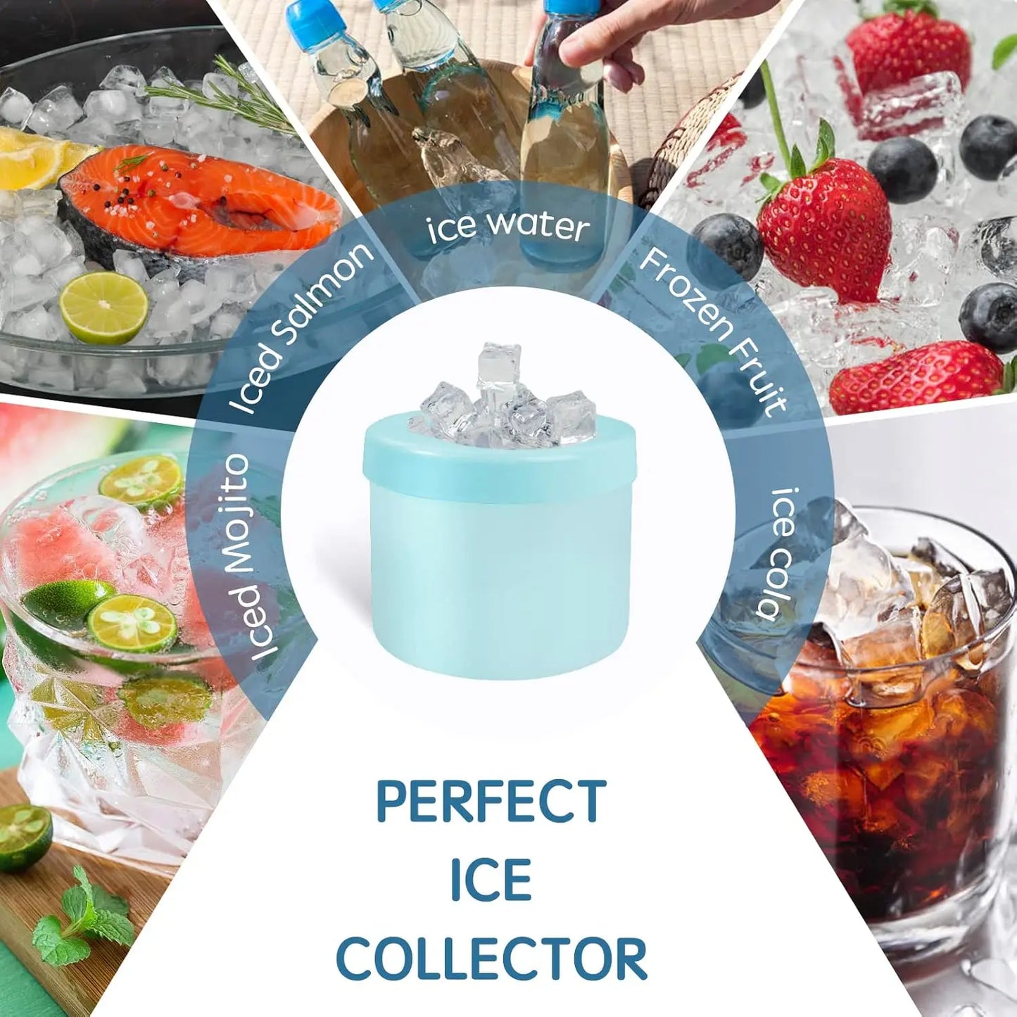 Chic Cylinder Ice Cube Mold