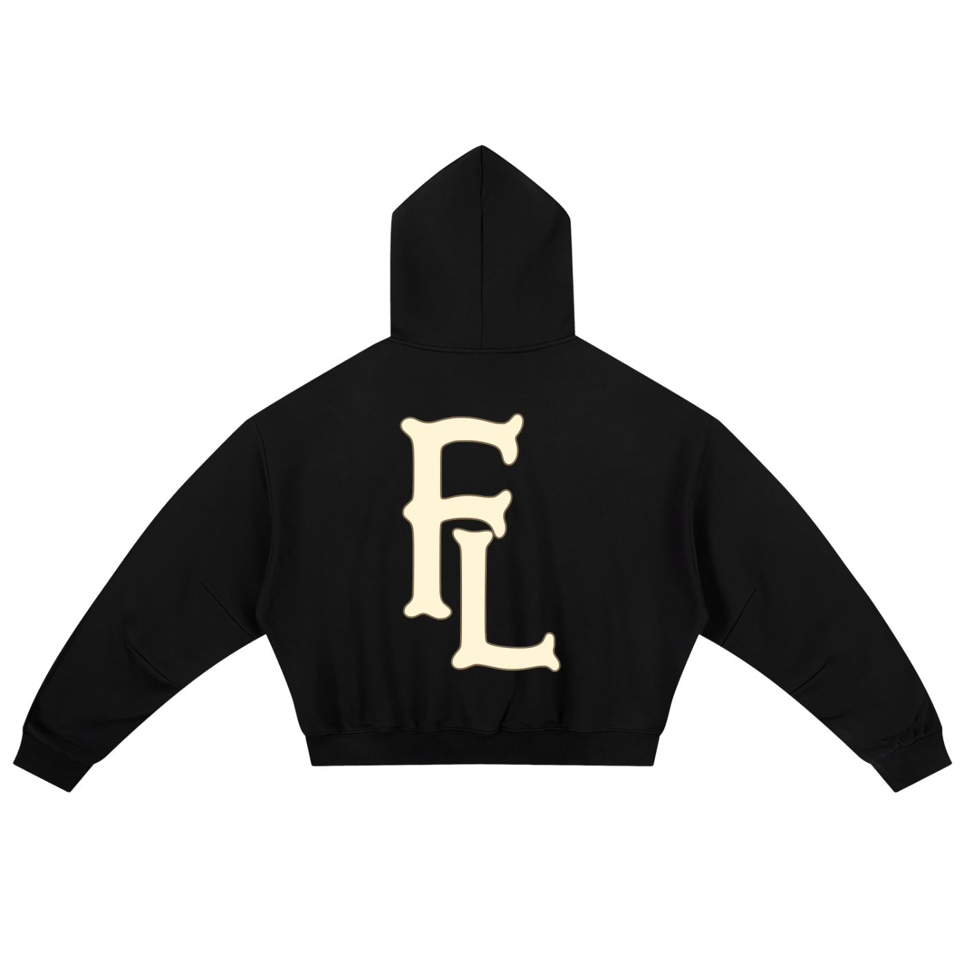 Essential Everyday Boxy Darted Hoodie