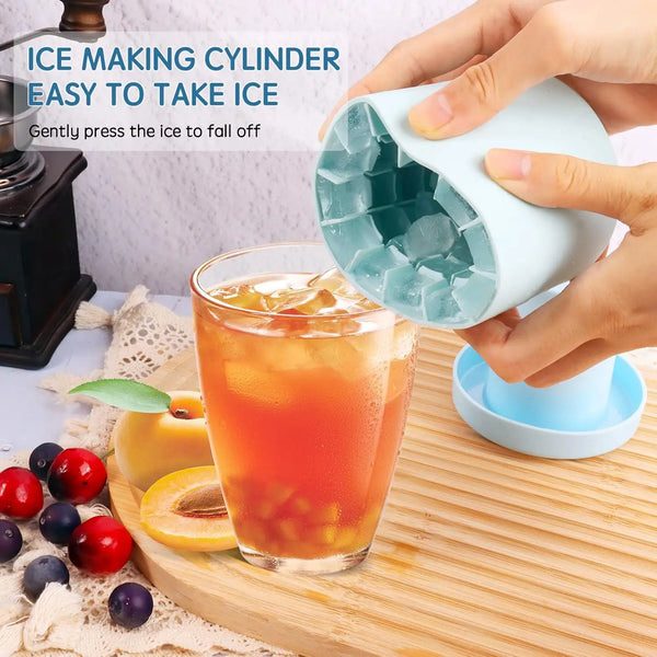 Chic Cylinder Ice Cube Mold