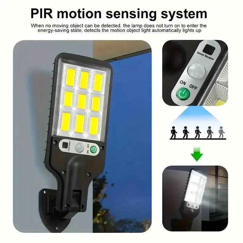 Solar Motion Wall Light