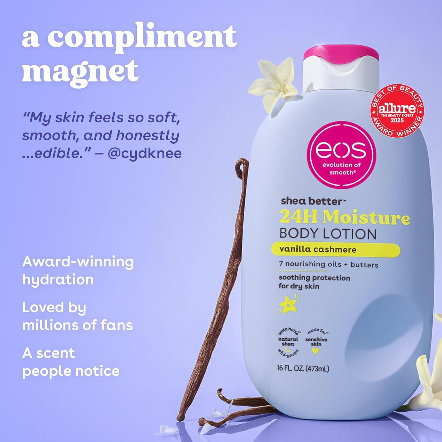 Vanilla Cashmere Rapid Hydration Lotion