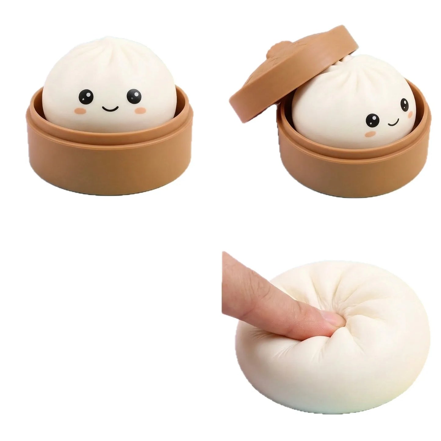 Glitter Dumpling Stress Squeeze