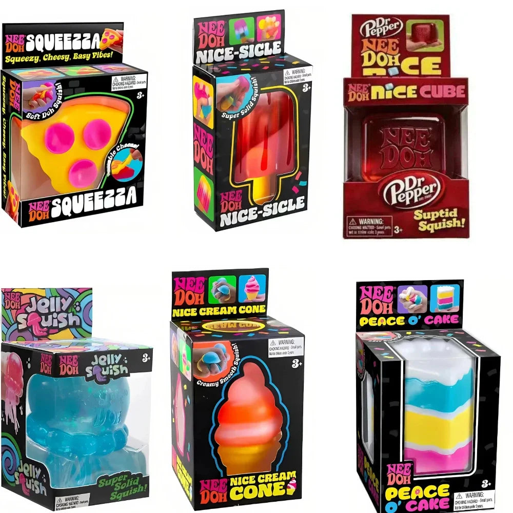 CalmCube Sensory Squishy Stress Cube