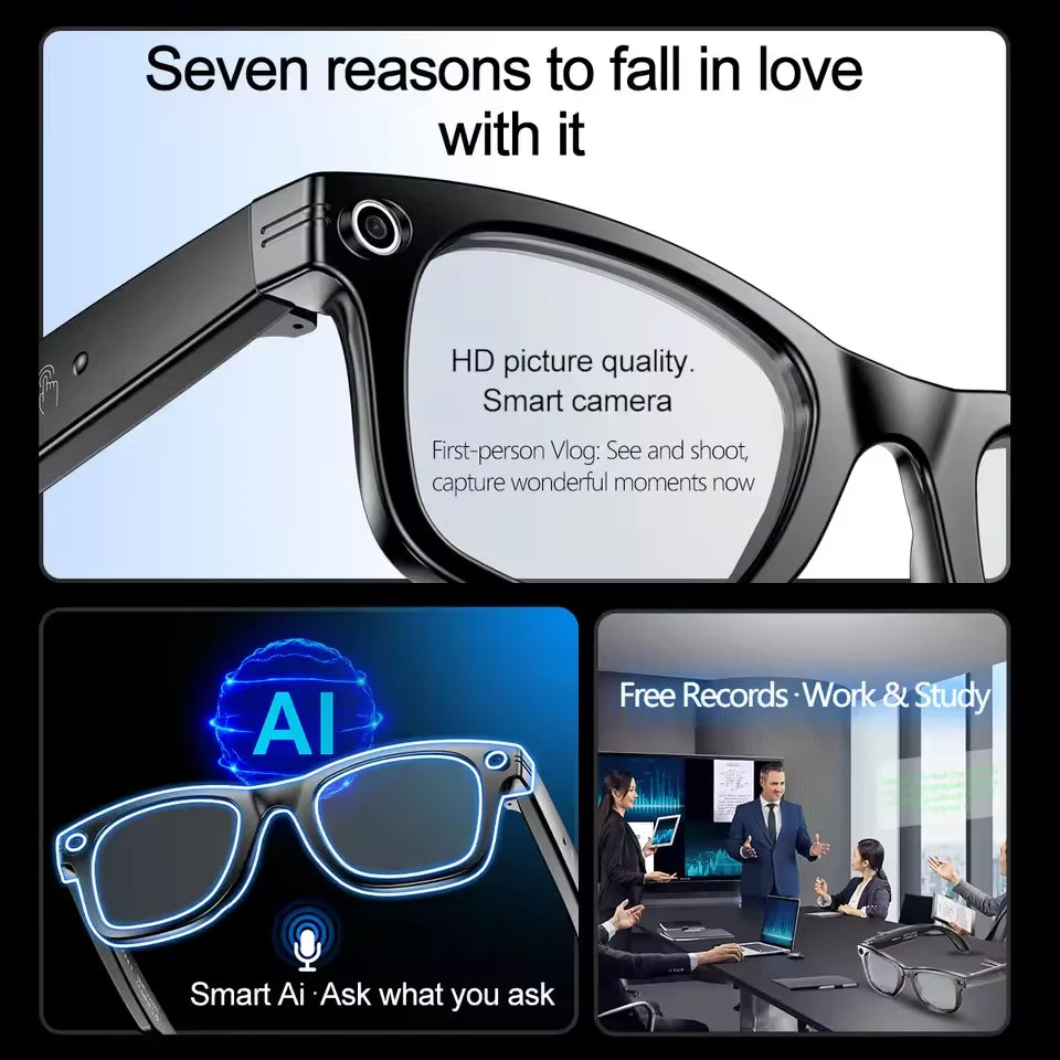 ColorShift Smart Camera Sunglasses
