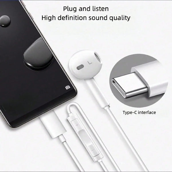 ClearTone Type C Wired Earbuds