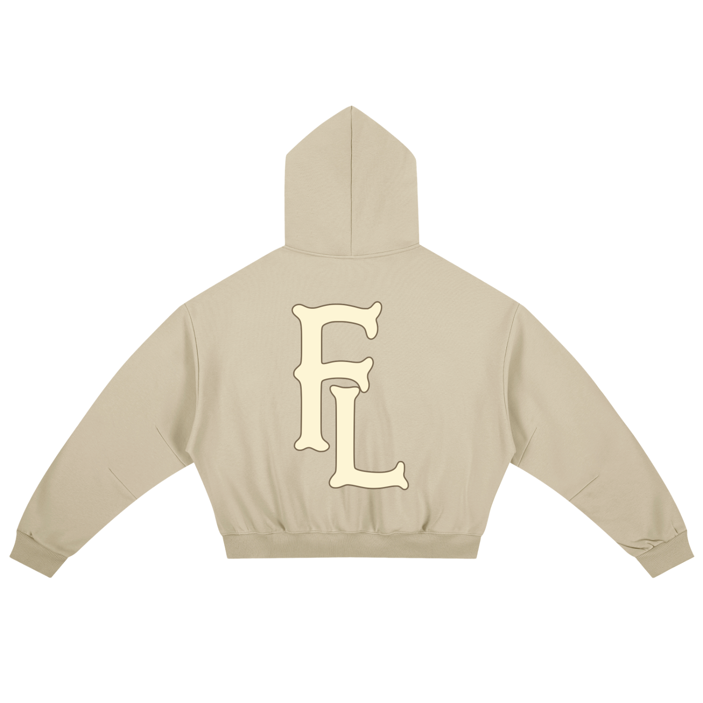 Essential Everyday Boxy Darted Hoodie