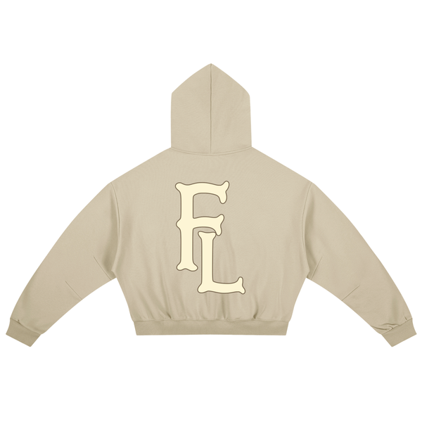 Essential Everyday Boxy Darted Hoodie