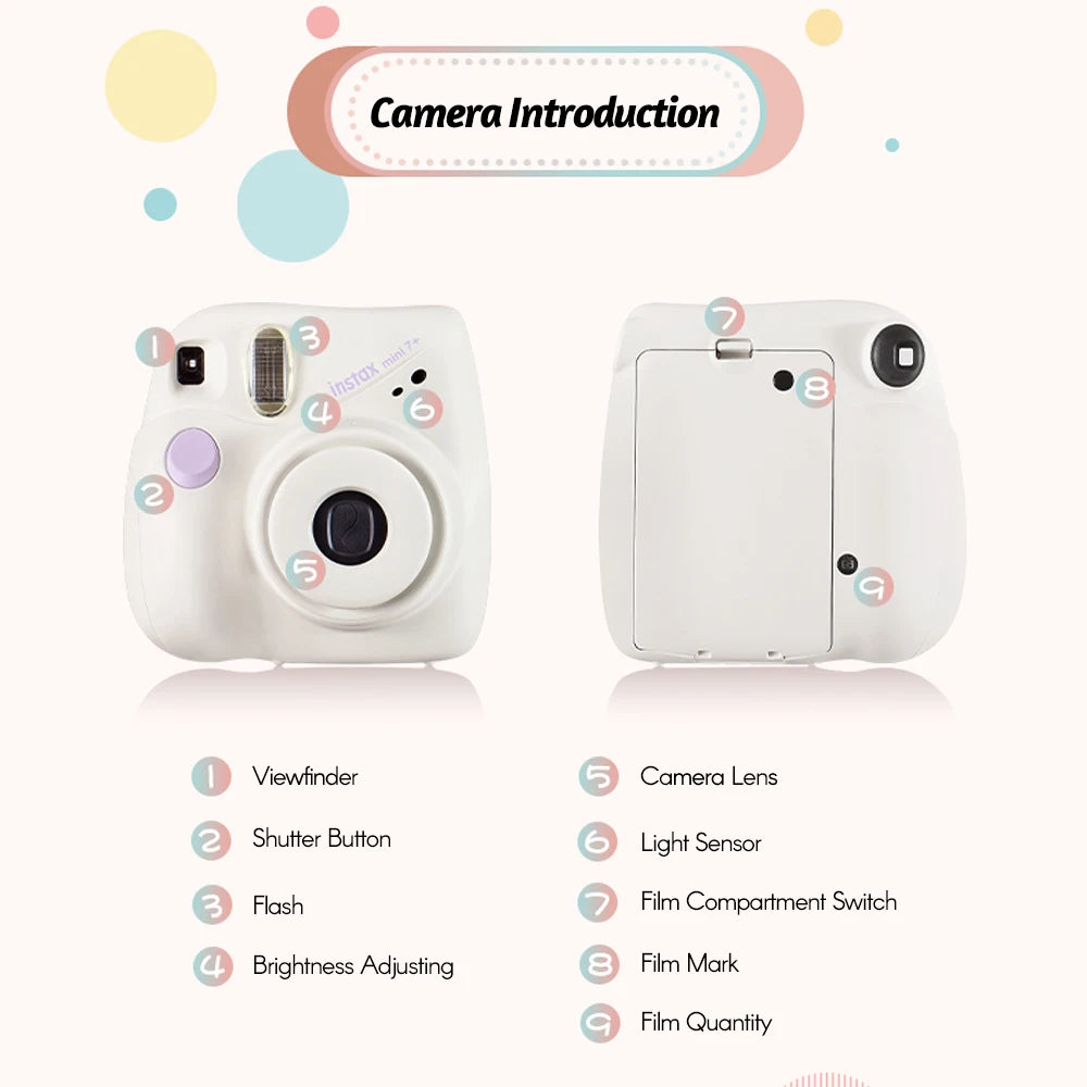 Pocket Instant Photo Snap Camera