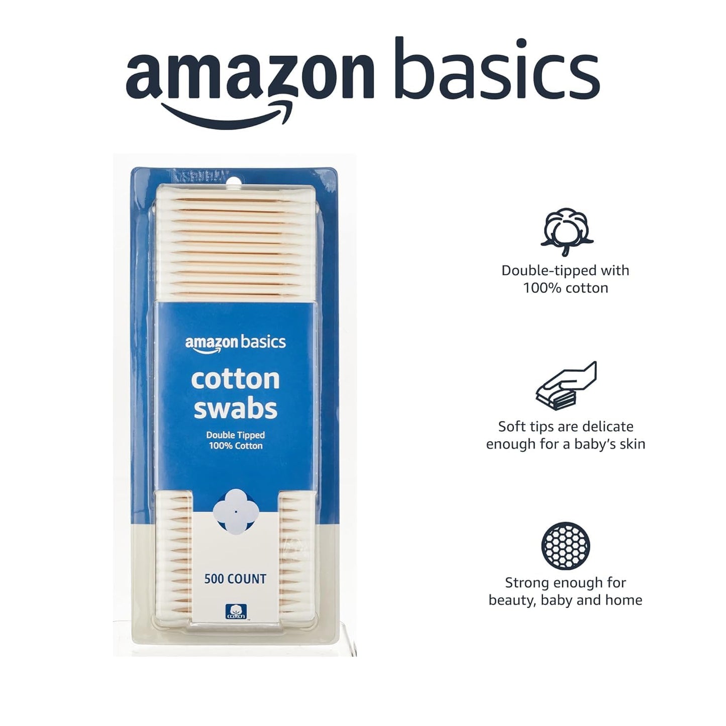 Comfort Cotton Swabs Pack