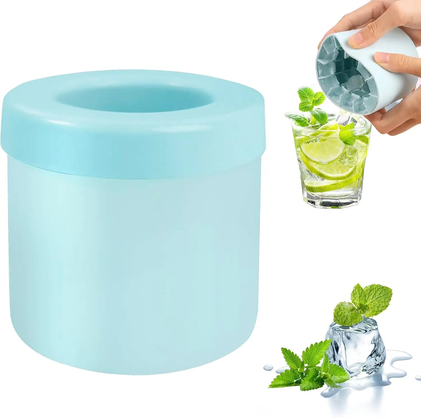 Chic Cylinder Ice Cube Mold