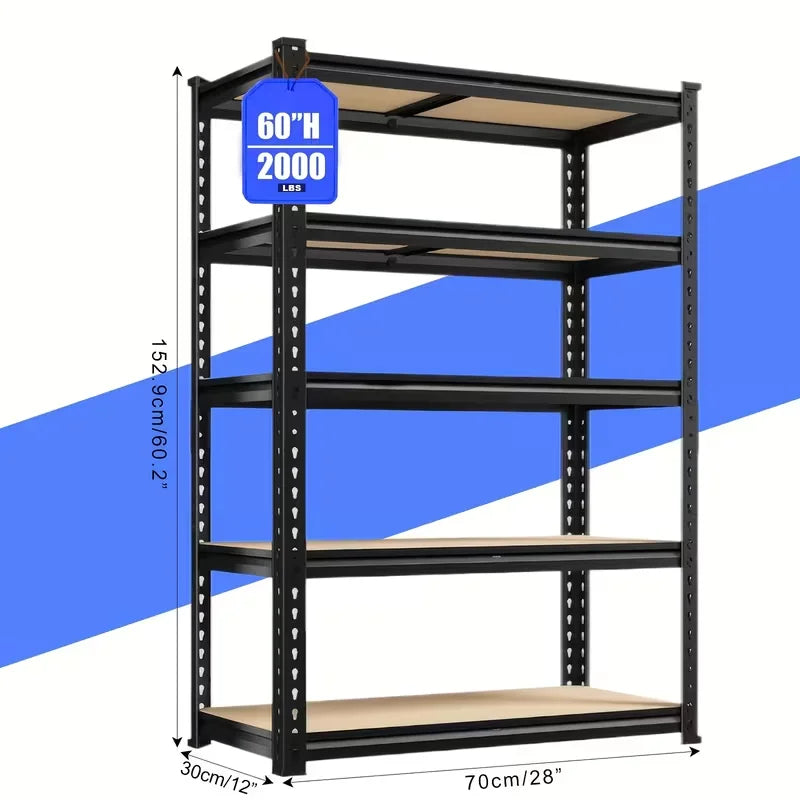 Rugged Garage Heavy-Duty Storage Shelves