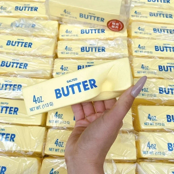 Butter Brick Squishy Toy