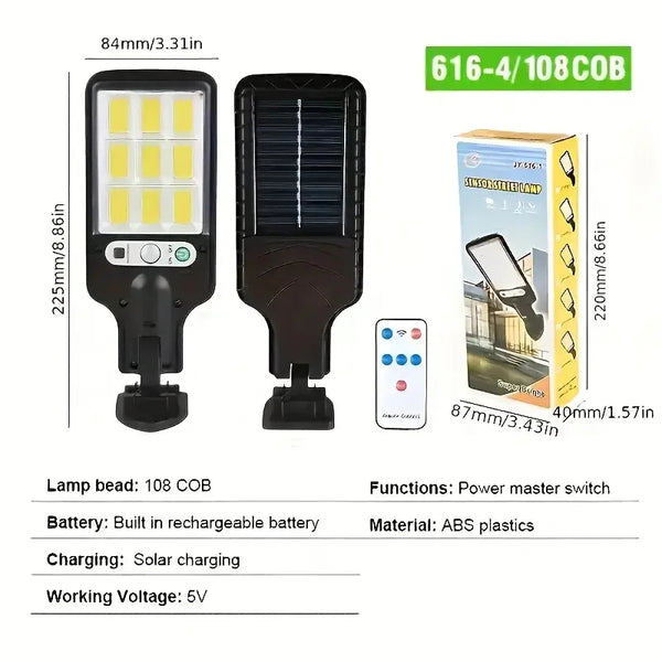Solar Motion Wall Light