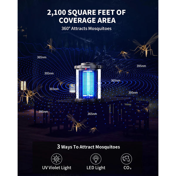 NightShield Outdoor Mosquito Zapper Pro