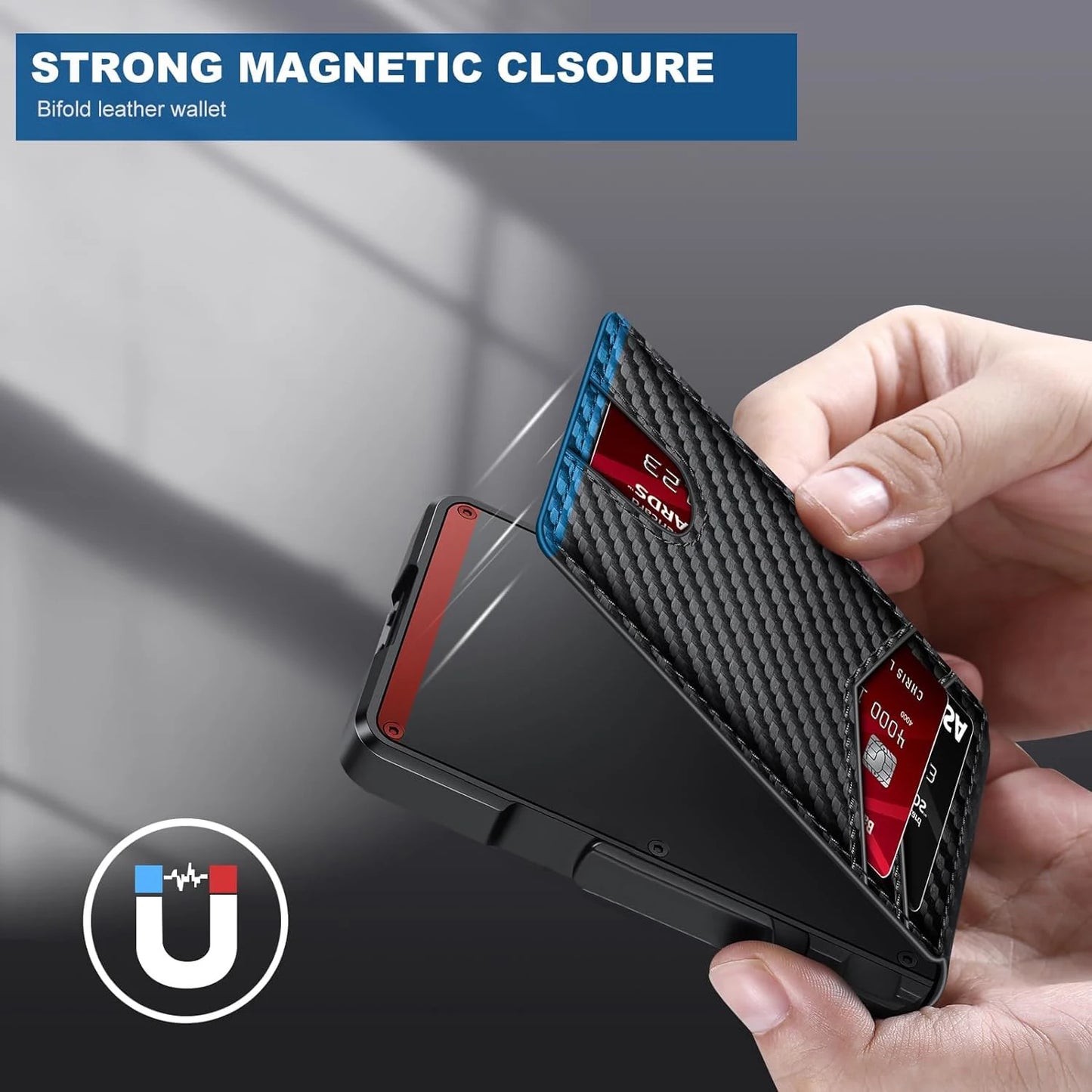 Slim Secure Pop-Up Card Wallet