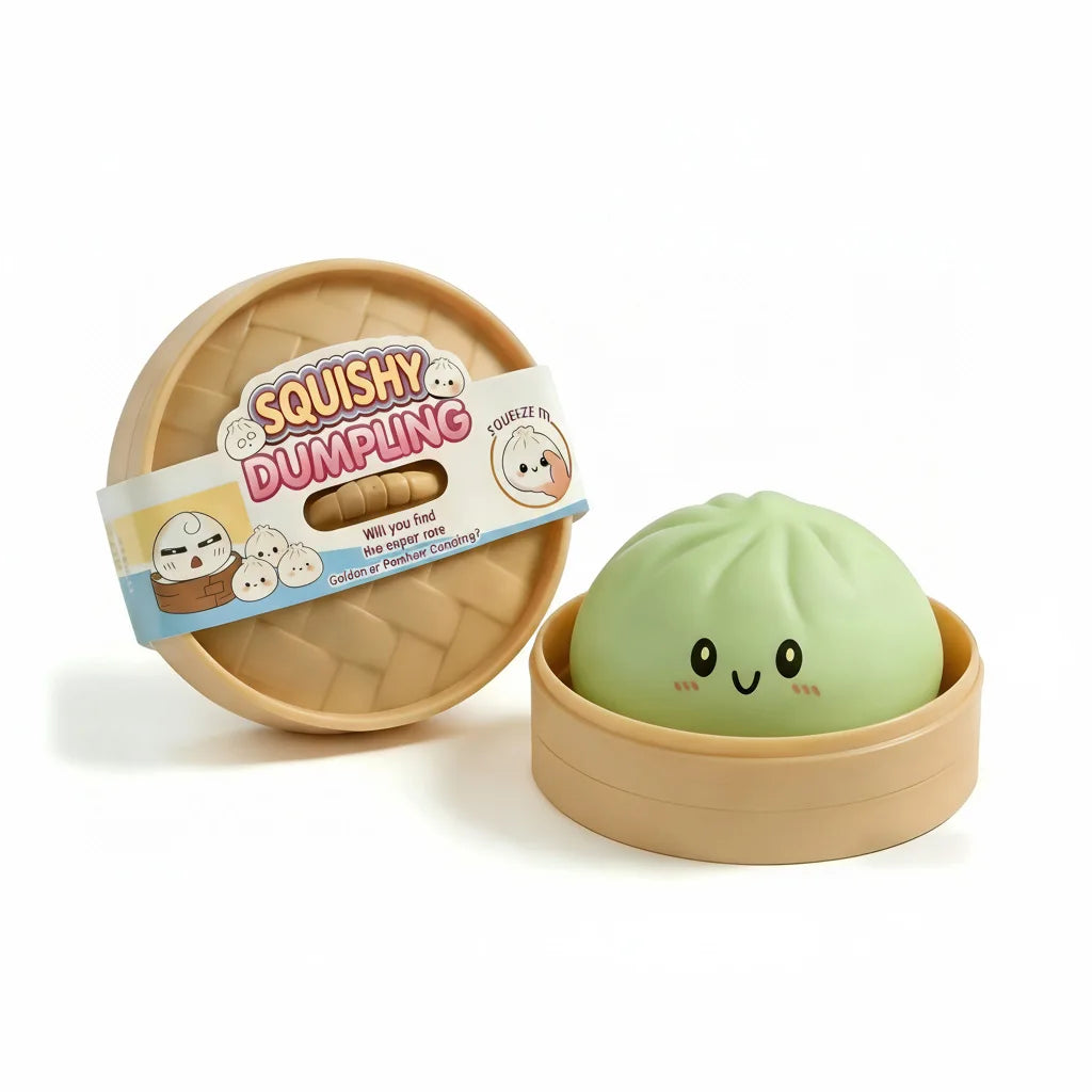 Glitter Dumpling Stress Squeeze