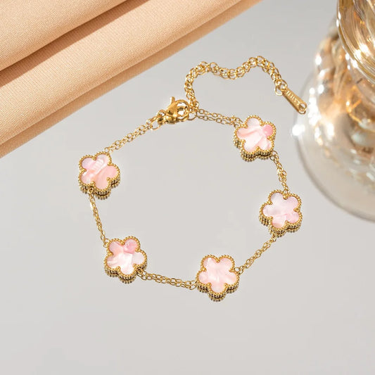 Lucky FiveLeaf Star Classic Bracelet