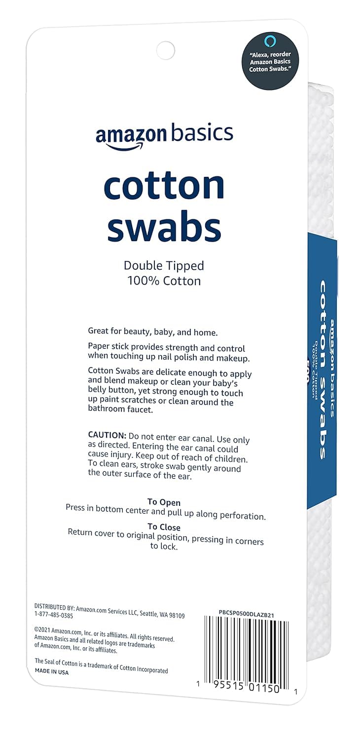 Comfort Cotton Swabs Pack