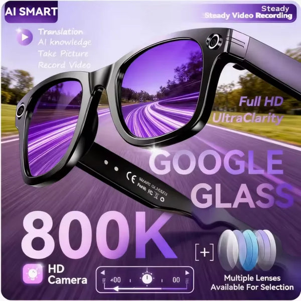 ColorShift Smart Camera Sunglasses